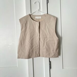 ZARA Boxy Vest Shirt Sz Large